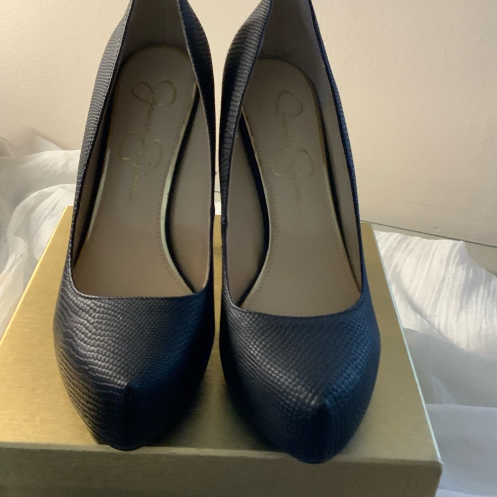 Jessica Simpson Black Heels